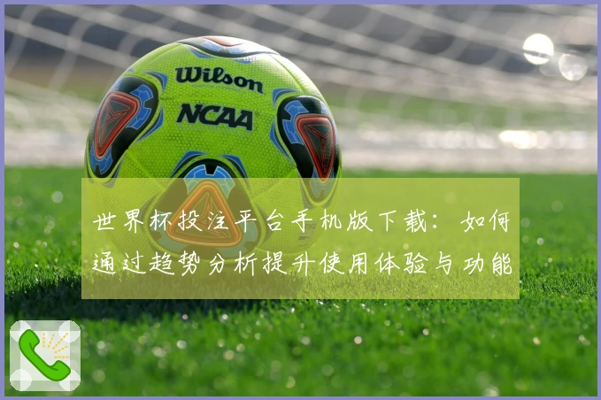 世界杯投注平台手机版下载：如何通过趋势分析提升使用体验与功能选择