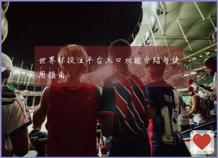 世界杯投注平台入口功能介绍与使用指南