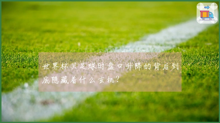 世界杯买足球时盘口升降的背后到底隐藏着什么玄机?